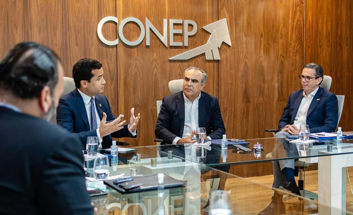 Omar se reune con el conep 1140x694 1