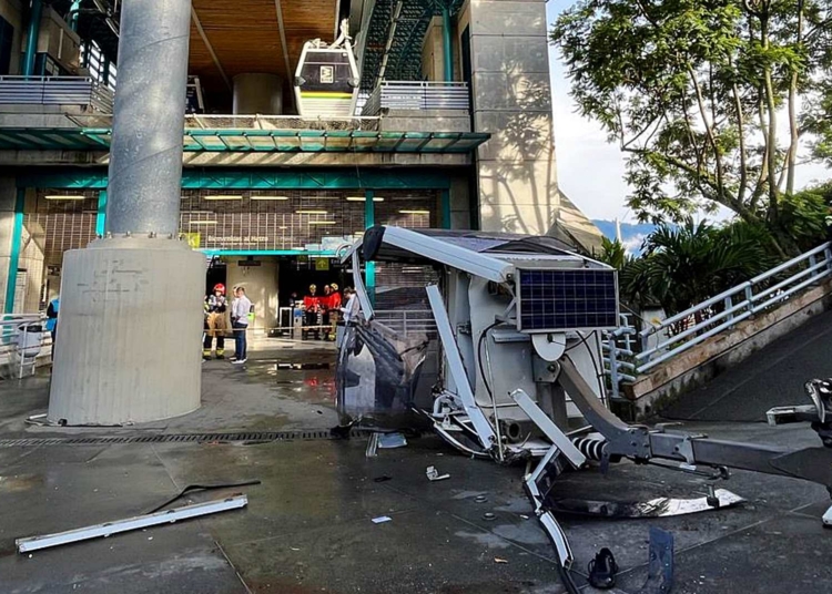 metrocable colombia accidente