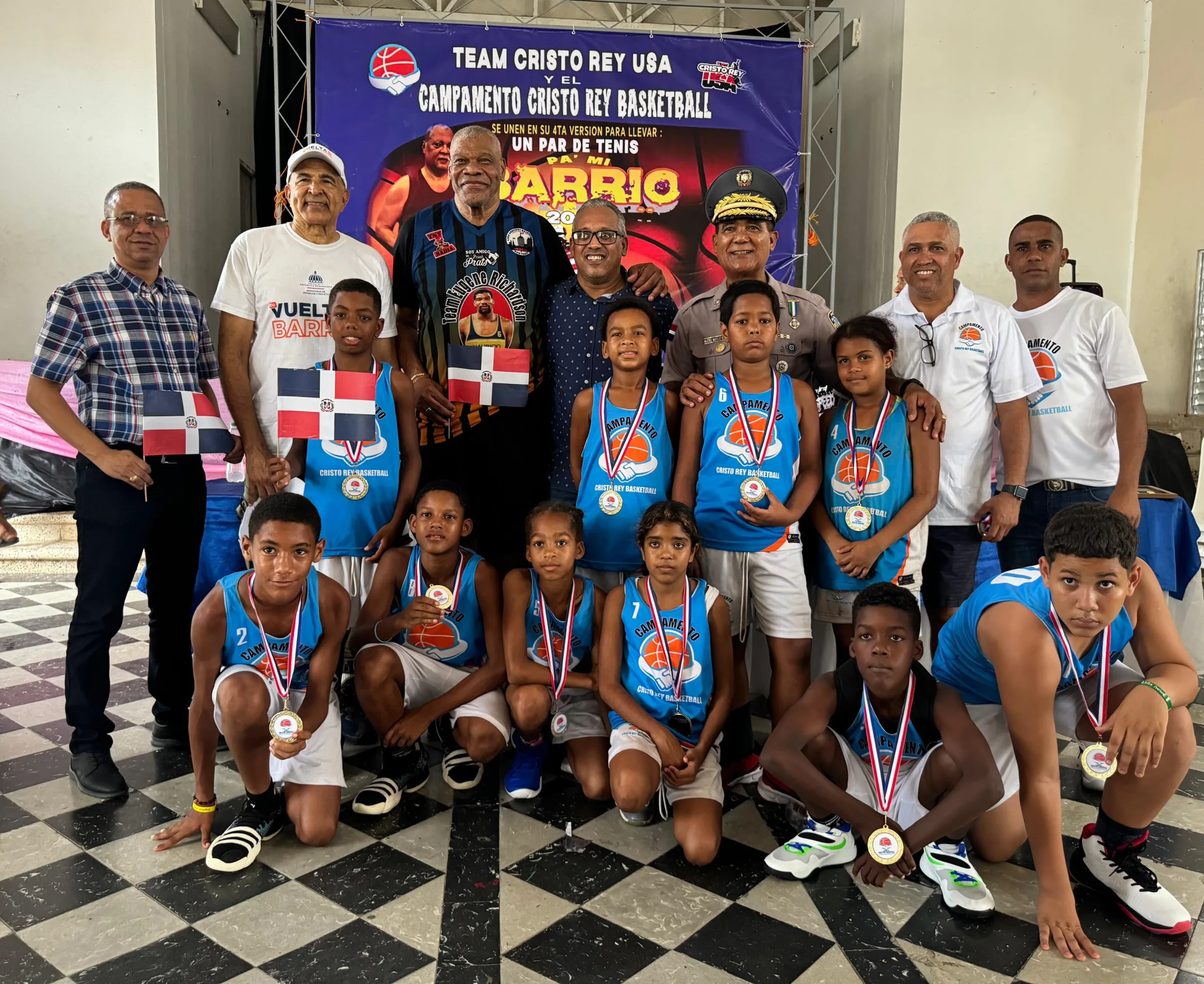 Culmina con éxito 4ta. Temporada del campamento cristo rey basketball 2024