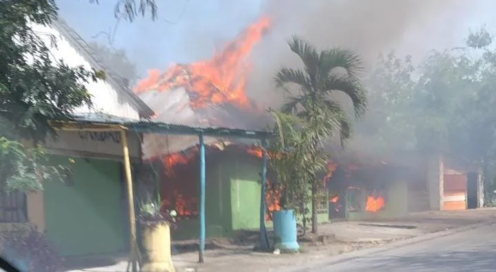 Incendio Rio San Juan