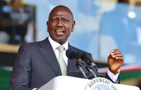 Presidente de kenia william ruto
