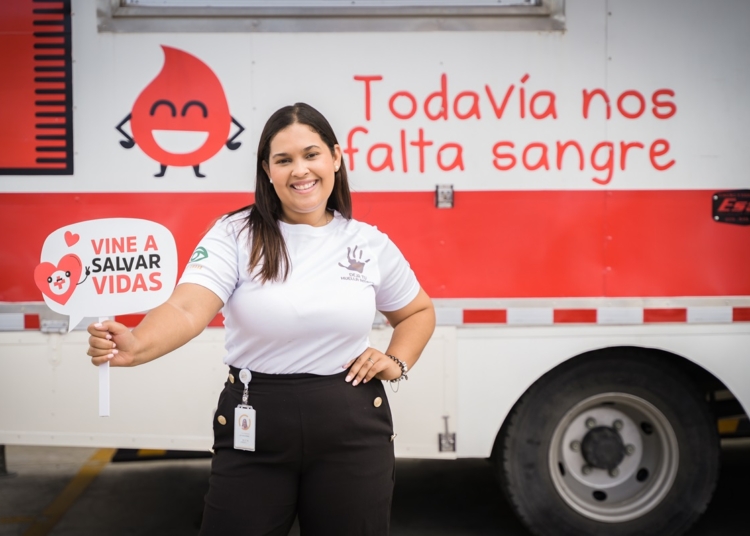 Colaboradora voluntaria de jornada de donacion de sangre agosto 2024 2
