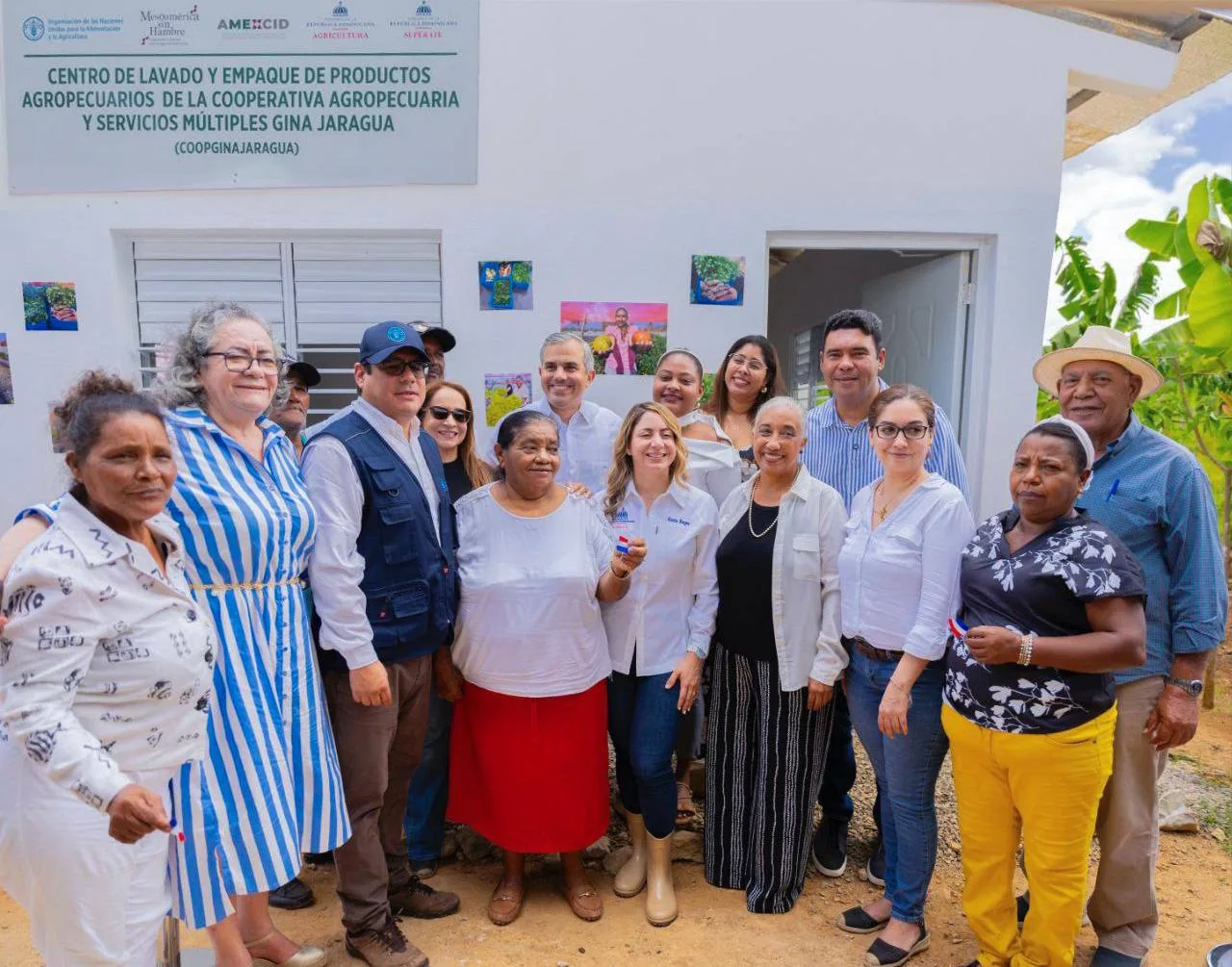 Gobierno rd fao y mesoamerica sin hambre – amexicd inauguran centro de lavado y acopio de productos agropecuarios en higuey