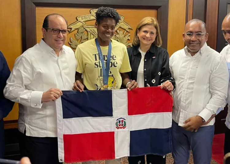 Lllegada de Marileidy Paulino a la Republica Dominicana