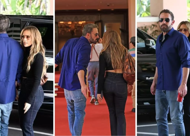 Jennifer Lopez y Ben Affleck son fotografiados juntos tras solicitud de divorcio. Fotos fuente externa