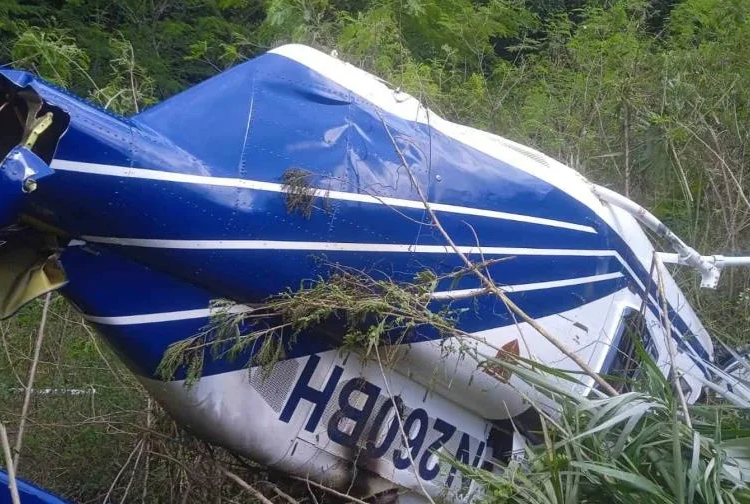 accidente aereo helicoptero se estrella en zona montanosa de moncion 1 focus 0 0 896 504 jpg