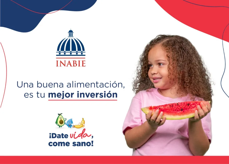 En el día mundial de la alimentación inabie exhorta a la población a consumir alimentos saludables