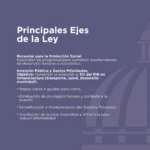 Principales ejes de la ley jpeg