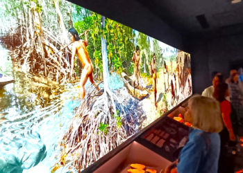 Los paneles didacticos fueron elaborados en espan con supervision arqueologica dominicana