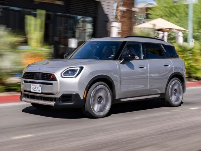 El nuevo mini countryman recibe calificación máxima de 5 estrellas en prueba euro ncap