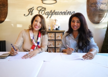 Clara tavarez presidenta ccdex y nancy polanco presidenta ccdi