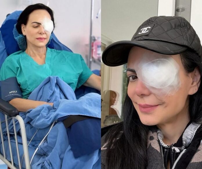 Maribel guardia: «soy la mujer biónica» tras cirugía ocular