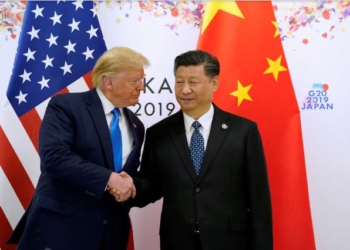 Trump y presidente de China 1