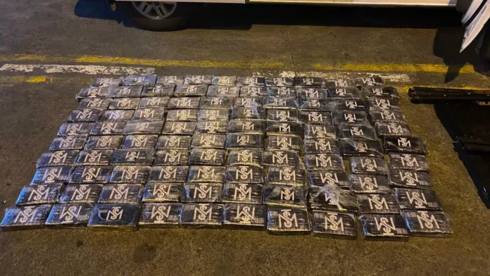 Dncd decomisa 100 paquetes de cocaína en santo domingo este