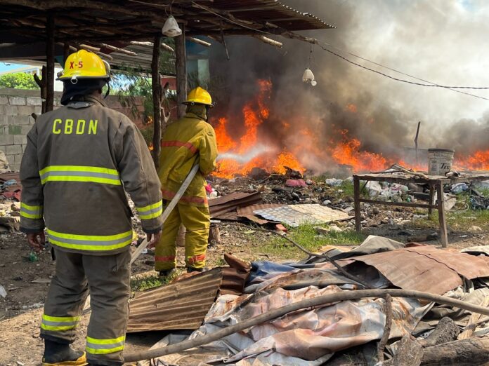 Cuerpo de bomberos del dn asistió 6,063 emergencias en 2024