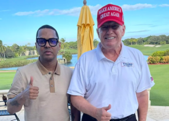 Donald trump y santiago matias