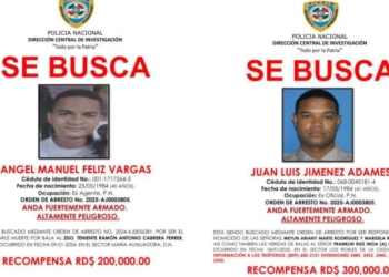 Ofrecen recompensa de rd50000 por captura exmiembros policia focus 0 0 896 504