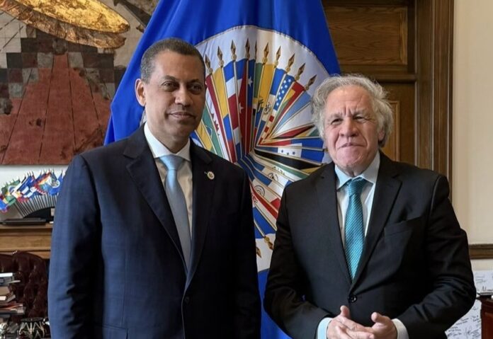 Presidente del INDOTEL se reúne con secretario general de la OEA; abordaron temas sobre brecha digital en RD