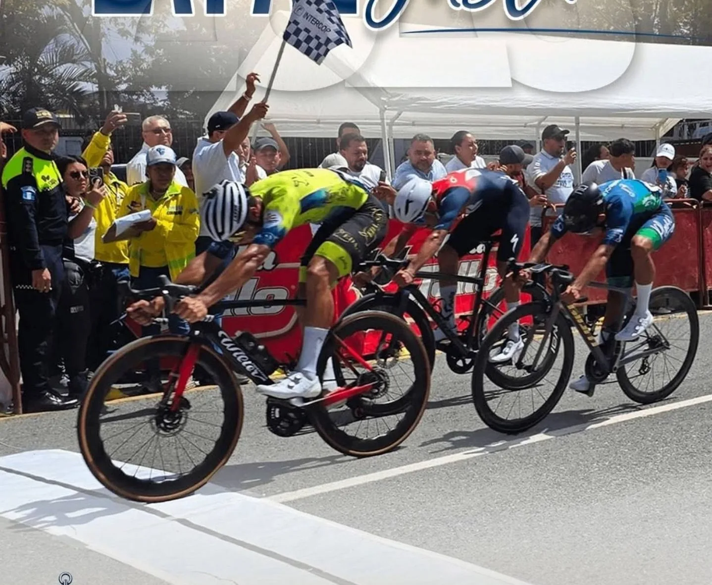 Alberto ramos cruza victorioso la meta en cuarta etapa guatemala