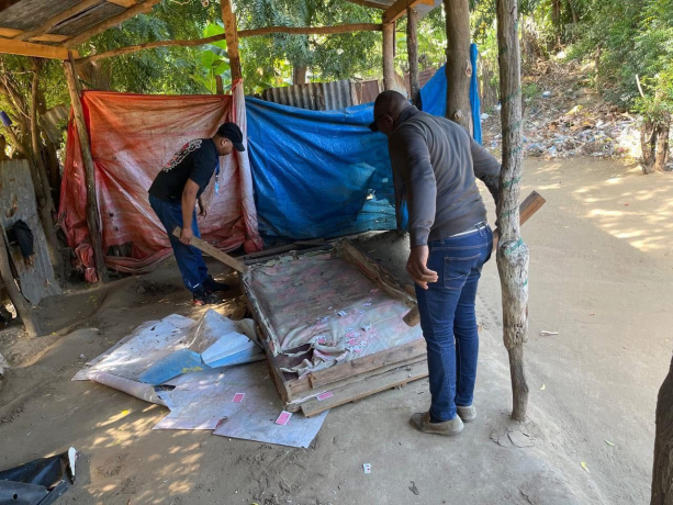 Autoridades al desmantelar prostibulo Foto Fuente externa