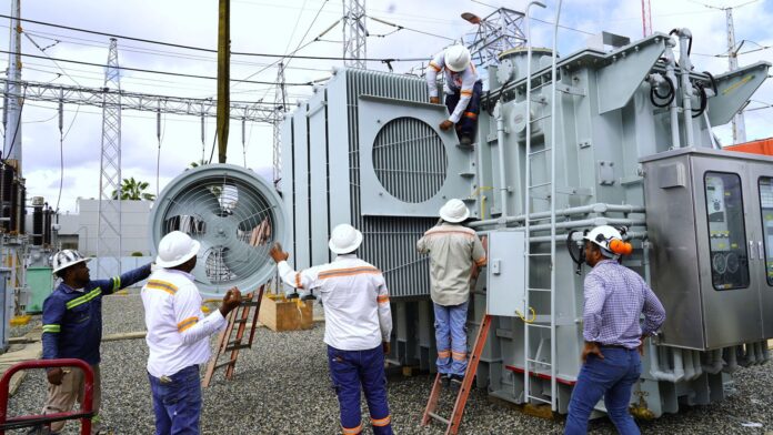 Edesur trabaja en la repotenciación de la subestación Matadero para mejorar el servicio eléctrico en el Distrito Nacional