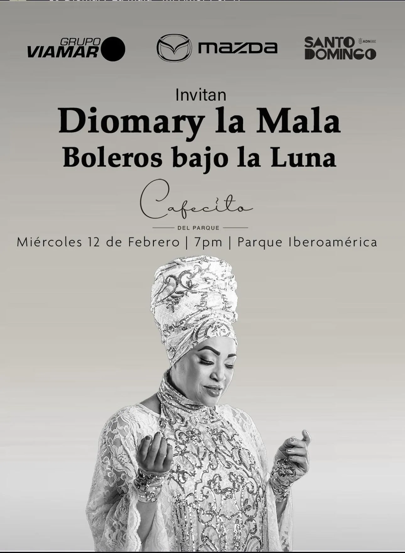 Alcaldía del DN invita a concierto gratuito con Diomary La Mala esta noche