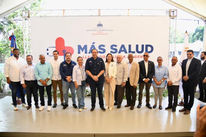 Ministerio de Salud realiza la jornada de prevención “Más Salud y Bienestar, en la provincia Duarte