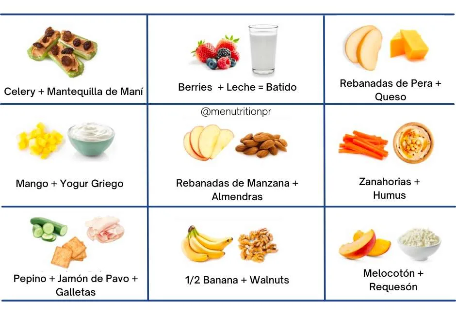 Meriendas saludables: Energía y nutrición para los niños