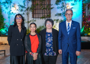 DSC00679 De izquierda a derecha los senores Clarissa Carmona Soraya Franco Fatima Portorreal y Jose Marmol scaled