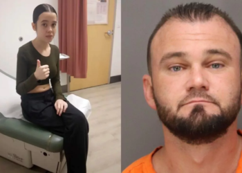 En la imagen miranda corsette y steven gress