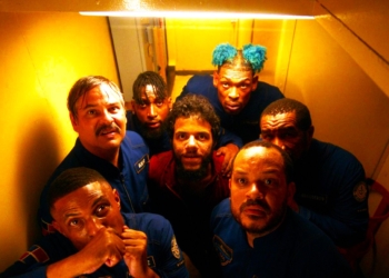 Parte del elenco de Los Rechazados