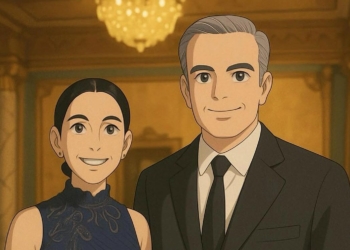 Presidente abinader se sube al tren ghibli gerenado por chatgpt