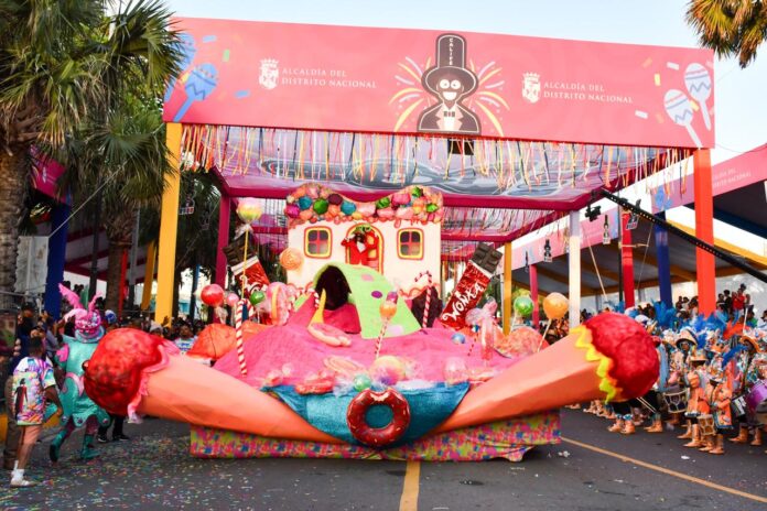 Éxito total en el Carnaval del Distrito Nacional 2025