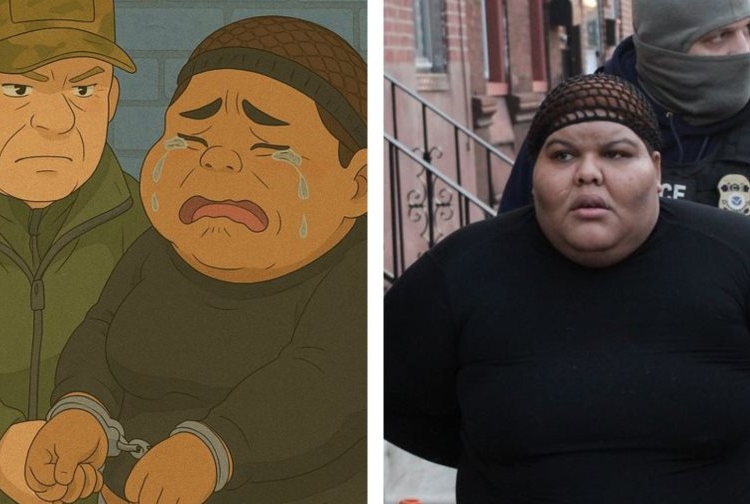 La Casa Blanca animación con Studio Ghibli de dominicana en proceso de deportación de Virginia Basora González.