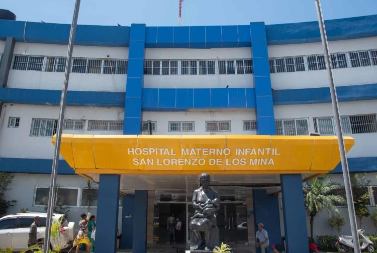 La maternidad san lorenzo de los mina es uno de los hospitales seleccionados donde desde ya se aplica el nuevo protocolo para extranjeros.