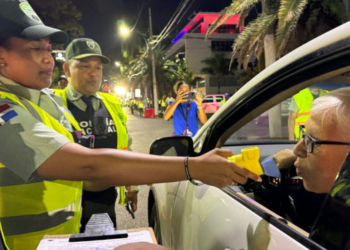 Intrant toma medidas preventivas con pruebas de alcohol y drogas a conductores durante semana santa