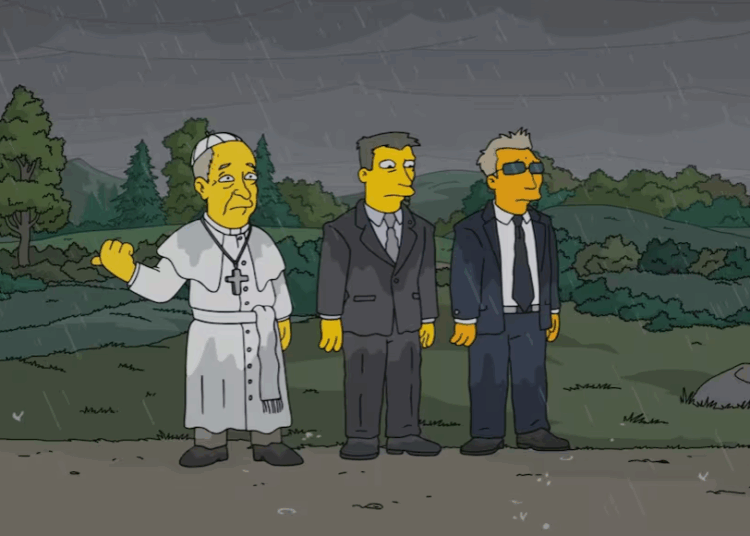 Capítulos de Los Simpson en donde apareció el papa Francisco