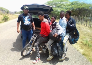 Arrestan por tercera vez a motociclista por tráfico de haitianos en montecristi