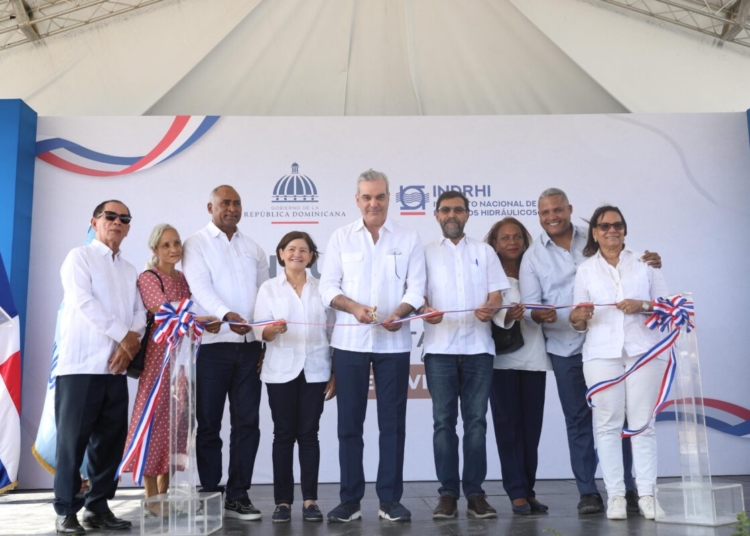 Gobierno entrega obras hidráulicas en el río baní para proteger miles de familias y tareas agrícolas