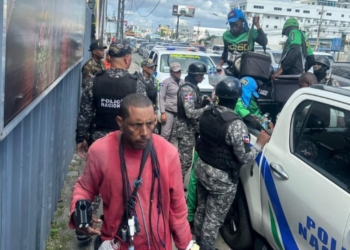 Adn y policía nacional realizan operativo para garantizar orden en el distrito nacional
