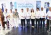 Ministro Paliza y Dr. Mario Lama en inauguración Hospital Guananico Puerto Plata