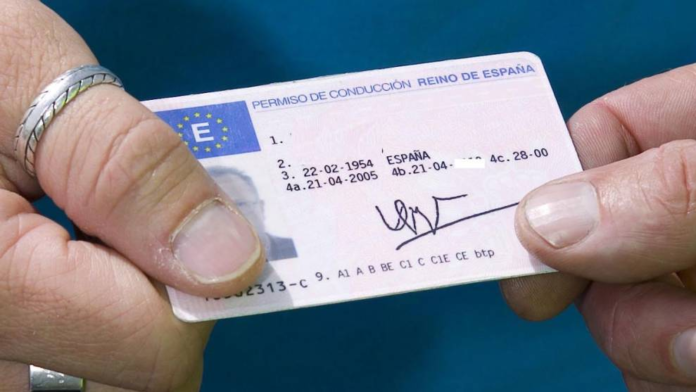 Carnet de conducir español