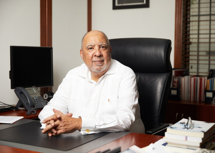 Retrato del doctor Julio Sánchez Maríñez, exrector del INTEC.