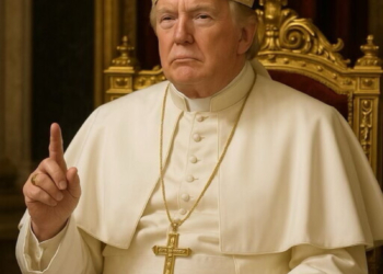 Donald trump comparte fotografía creada con ia simulando ser el "papa trump"