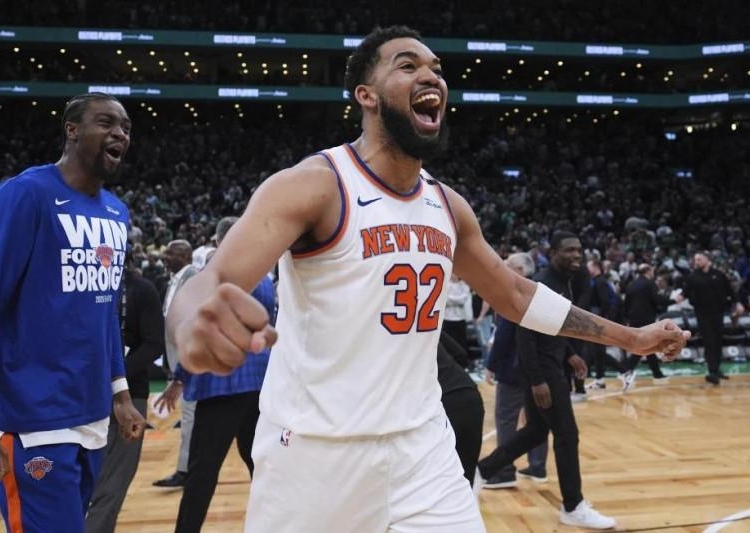 Precio de entrada 3er juego serie celtics-knicks en nueva york alcanza casi 2,000 dólares en reventa