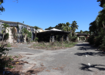 Así lucen calles y áreas donde los visitantes se recreaban.