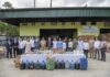 Incineración de productos ilícitos en República Dominicana, con autoridades presentes"