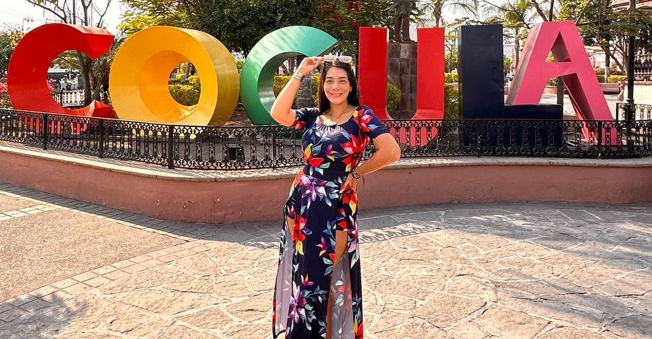 La influencer Jeudy Arango llega a México a recorrer los Pueblos Mágicos de Jalisco para promover el turismo