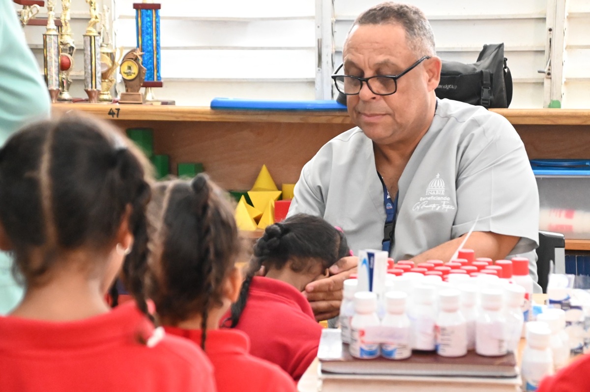 INABIE refuerza salud preventiva para reducir deserción escolar y mejorar el aprendizaje 1 Salud preventiva INABIE