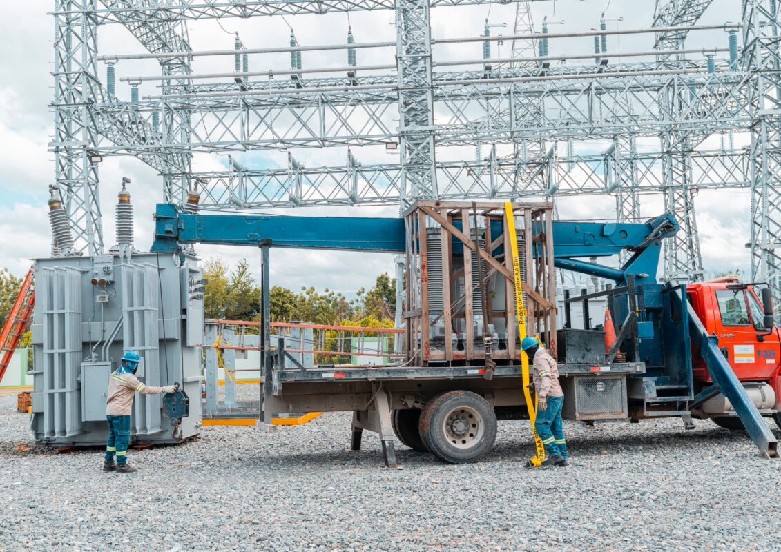 Edesur Dominicana inició la construcción de un campo de distribución en la nueva subestación eléctrica de Pedernales